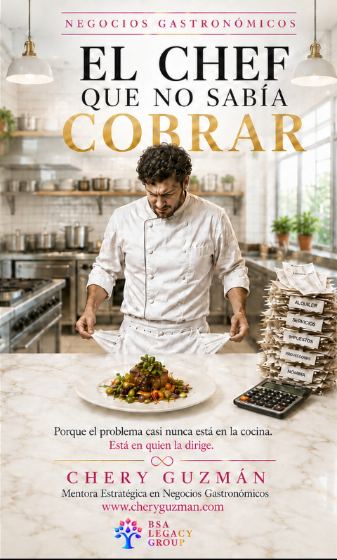 Portada El Chef que no Sabía Cobrar